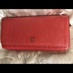 USED AUTHENTIC LOUIS QUATORZE ZIPPY WALLET